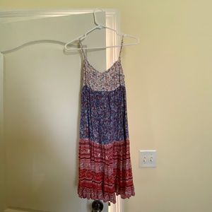 Printed Floral Mini Dress